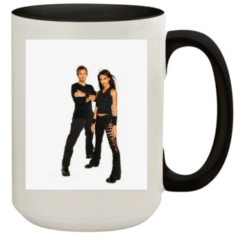 Jessica Alba 15oz Colored Inner & Handle Mug