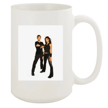 Jessica Alba 15oz White Mug