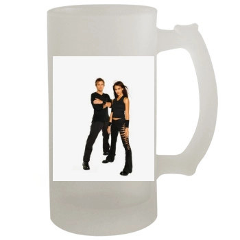 Jessica Alba 16oz Frosted Beer Stein