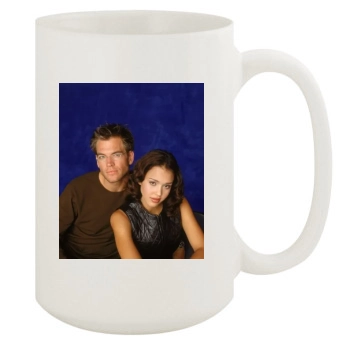 Jessica Alba 15oz White Mug