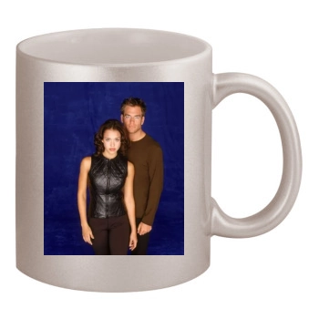 Jessica Alba 11oz Metallic Silver Mug