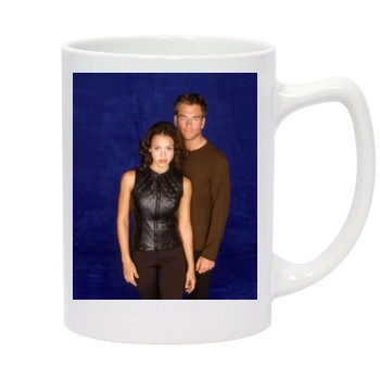 Jessica Alba 14oz White Statesman Mug