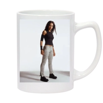 Jessica Alba 14oz White Statesman Mug