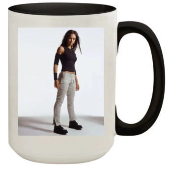 Jessica Alba 15oz Colored Inner & Handle Mug