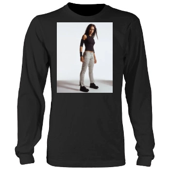 Jessica Alba Men's Heavy Long Sleeve TShirt