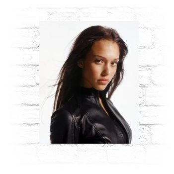 Jessica Alba Metal Wall Art