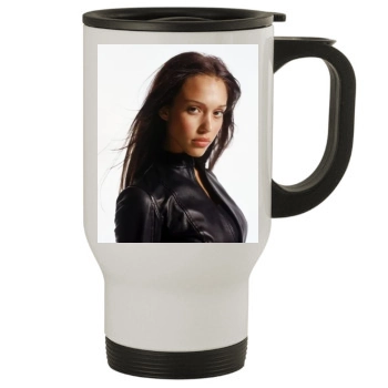 Jessica Alba Stainless Steel Travel Mug