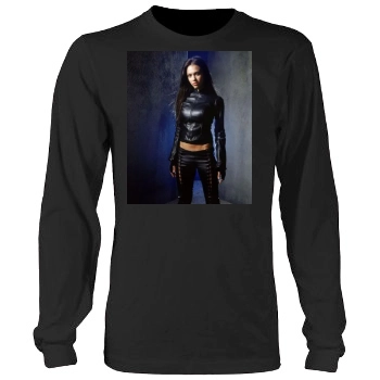 Jessica Alba Men's Heavy Long Sleeve TShirt