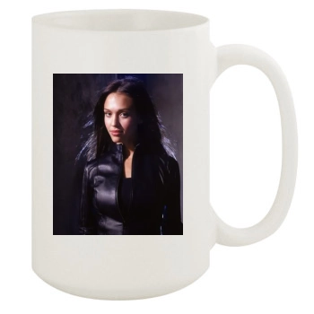 Jessica Alba 15oz White Mug