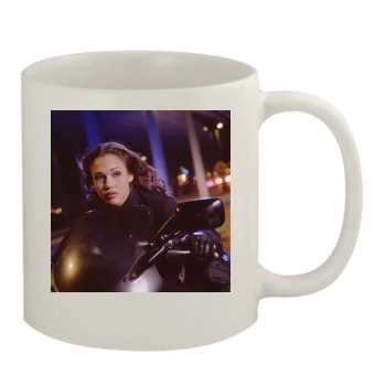 Jessica Alba 11oz White Mug