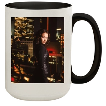 Jessica Alba 15oz Colored Inner & Handle Mug