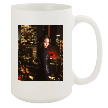 Jessica Alba 15oz White Mug