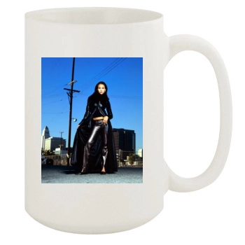 Jessica Alba 15oz White Mug