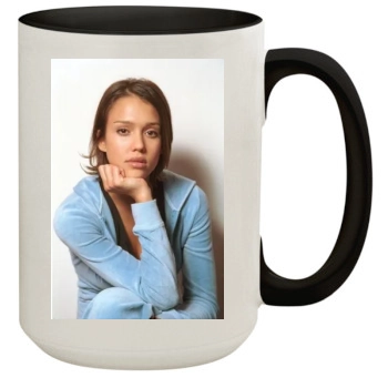 Jessica Alba 15oz Colored Inner & Handle Mug