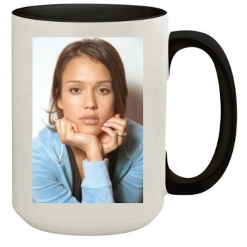 Jessica Alba 15oz Colored Inner & Handle Mug