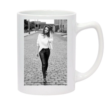 Jessica Alba 14oz White Statesman Mug