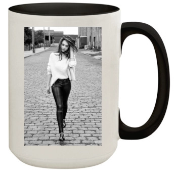 Jessica Alba 15oz Colored Inner & Handle Mug