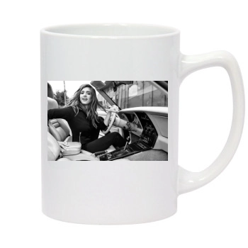 Jessica Alba 14oz White Statesman Mug