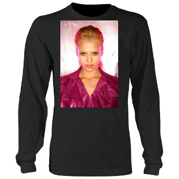 Jessica Alba Men's Heavy Long Sleeve TShirt