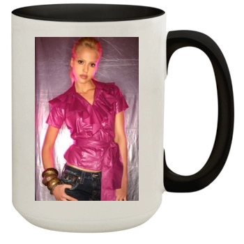 Jessica Alba 15oz Colored Inner & Handle Mug