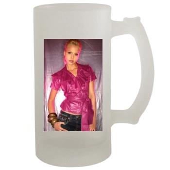 Jessica Alba 16oz Frosted Beer Stein