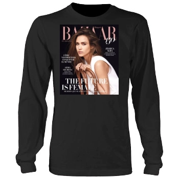 Jessica Alba Men's Heavy Long Sleeve TShirt