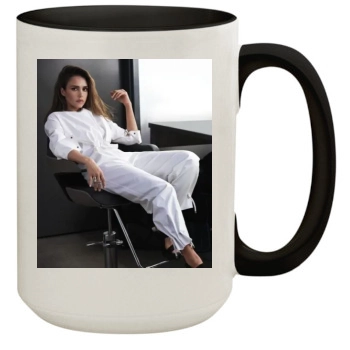 Jessica Alba 15oz Colored Inner & Handle Mug