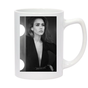 Jessica Alba 14oz White Statesman Mug