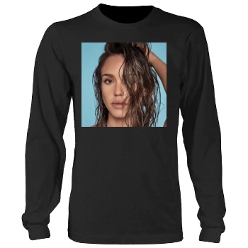 Jessica Alba Men's Heavy Long Sleeve TShirt