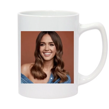 Jessica Alba 14oz White Statesman Mug