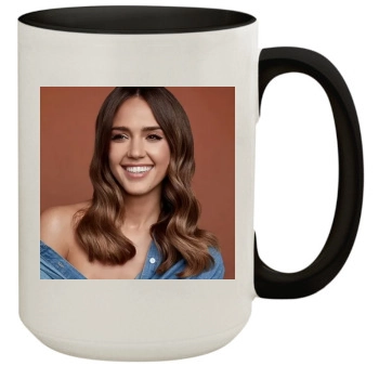 Jessica Alba 15oz Colored Inner & Handle Mug