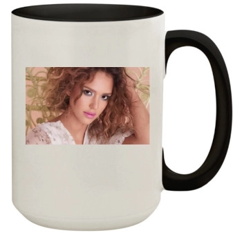 Jessica Alba 15oz Colored Inner & Handle Mug