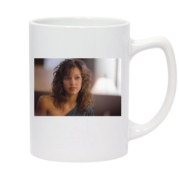 Jessica Alba 14oz White Statesman Mug