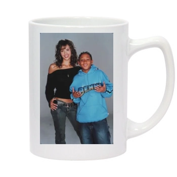 Jessica Alba 14oz White Statesman Mug