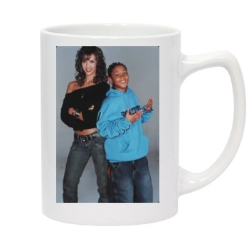 Jessica Alba 14oz White Statesman Mug