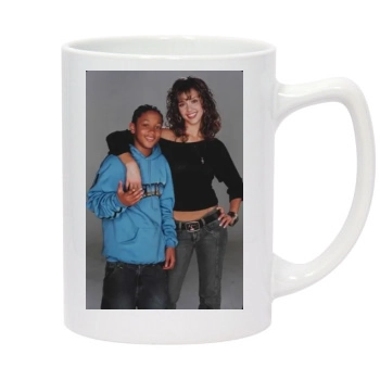 Jessica Alba 14oz White Statesman Mug