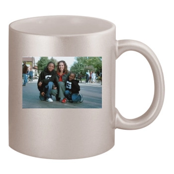 Jessica Alba 11oz Metallic Silver Mug