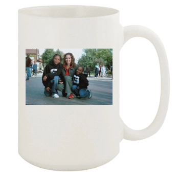 Jessica Alba 15oz White Mug