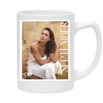 Jessica Alba 14oz White Statesman Mug