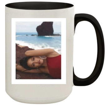 Jessica Alba 15oz Colored Inner & Handle Mug