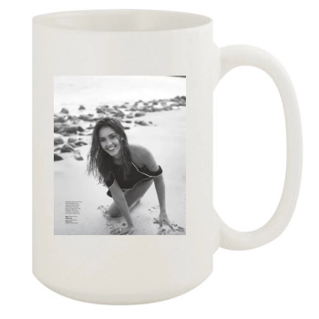 Jessica Alba 15oz White Mug