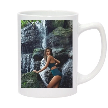 Jessica Alba 14oz White Statesman Mug