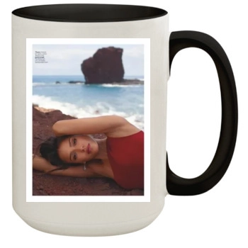 Jessica Alba 15oz Colored Inner & Handle Mug