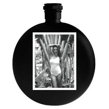 Jessica Alba Round Flask