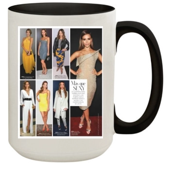 Jessica Alba 15oz Colored Inner & Handle Mug