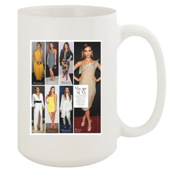 Jessica Alba 15oz White Mug