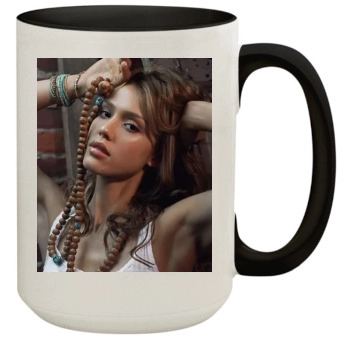 Jessica Alba 15oz Colored Inner & Handle Mug