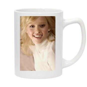 Jessica Alba 14oz White Statesman Mug