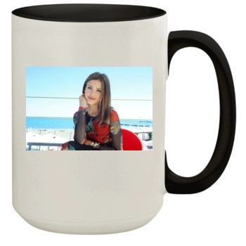 Jessica Alba 15oz Colored Inner & Handle Mug