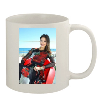 Jessica Alba 11oz White Mug